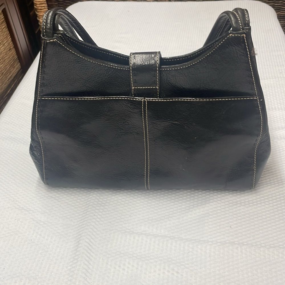 Fossil Black Leather Shoulder Bag - Picture 4 of 14